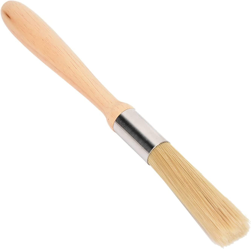 Aoutecen Wooden Handle Cleaning Brush Easy to Clean Standard Workmanship Coffee Appliance Cleaning Brush Paint for Coffee Machine for Coffee Bean Grinder Home & Garden > Household Supplies > Household Cleaning Supplies Aoutecen   