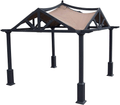 APEX GARDEN Replacement Canopy Top for Lowe's 10 ft x 10 ft Gazebo #GF-12S039B / GF-9A037X (Brown) Home & Garden > Lawn & Garden > Outdoor Living > Outdoor Structures > Canopies & Gazebos APEX GARDEN Brown  