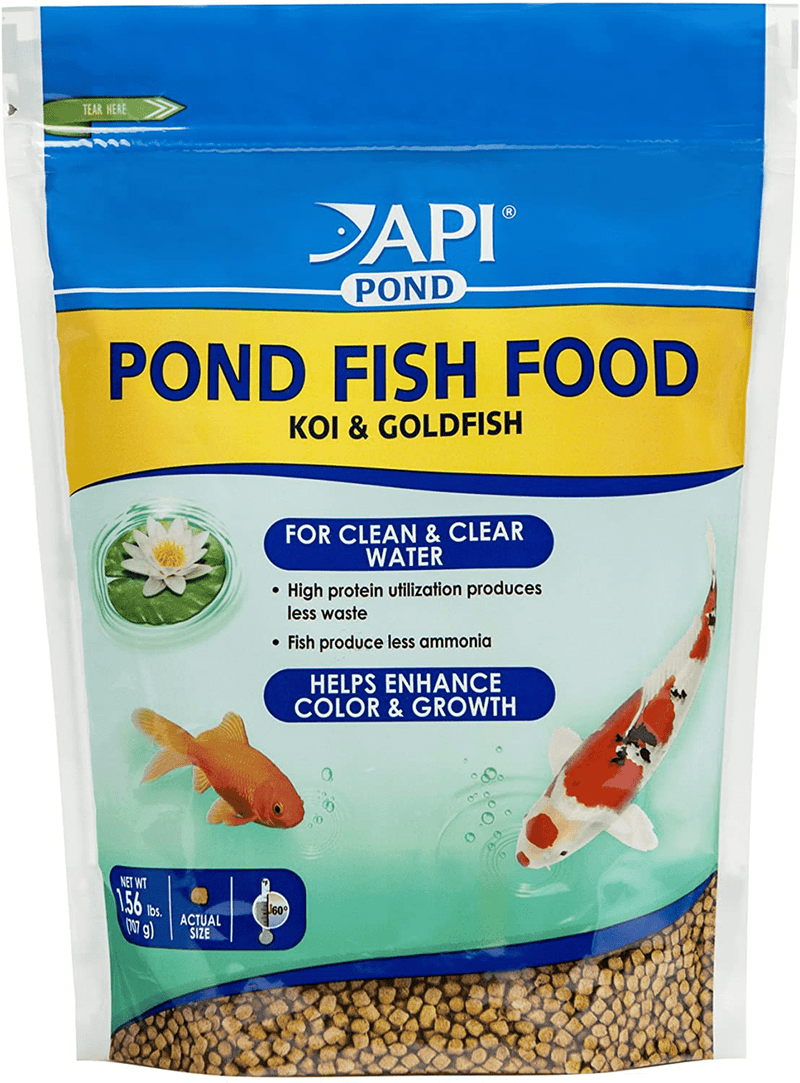 API POND FISH FOOD Pond Fish Food Animals & Pet Supplies > Pet Supplies > Fish Supplies > Fish Food API Pond Food 1.56 Pound (Pack of 1) 