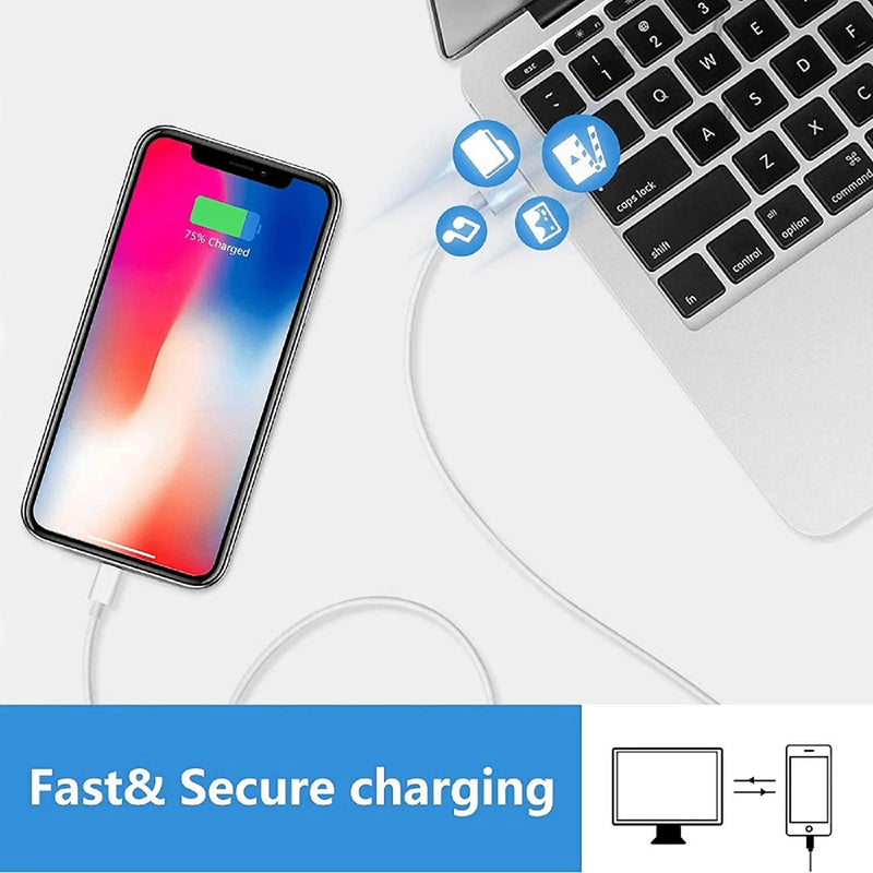 [Apple MFi Certified] iPhone Charger, Veetone 2 Pack 6FT Lightning to USB Fast Charging Data Sync Transfer Cord & Dual Port USB Wall Charger Plug Compatible with iPhone 12/12 Pro/11/XS/XR/X 8 7 6/iPad Electronics > Electronics Accessories > Power > Power Adapters & Chargers Veetone   