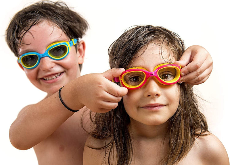 Aqtivaqua JR Kids Swim Goggles // anti Fog - UV Protection - Soft Silicone Seals Sporting Goods > Outdoor Recreation > Boating & Water Sports > Swimming > Swim Goggles & Masks AqtivAqua   