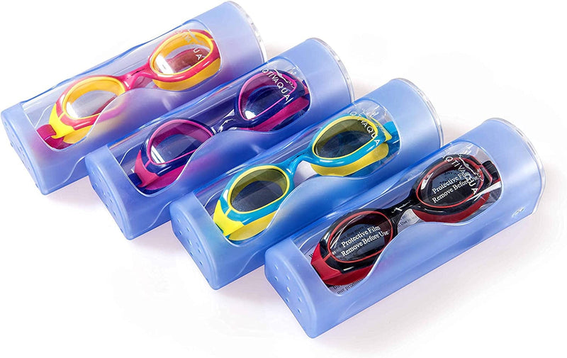 Aqtivaqua JR Kids Swim Goggles // anti Fog - UV Protection - Soft Silicone Seals Sporting Goods > Outdoor Recreation > Boating & Water Sports > Swimming > Swim Goggles & Masks AqtivAqua   