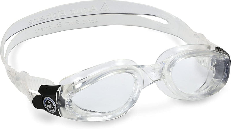 Aqua Sphere Kaiman Swim Goggle, Made in Italy Sporting Goods > Outdoor Recreation > Boating & Water Sports > Swimming > Swim Goggles & Masks Aqua Sphere Clear Lens / Transparent Regular 