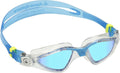 Aqua Sphere Kayenne Adult Swim Goggles - 180-Degree Distortion Free Vision, Ideal for Active Pool or Open Water Swimmers Sporting Goods > Outdoor Recreation > Boating & Water Sports > Swimming > Swim Goggles & Masks Aqua Sphere Turquoise Blue 