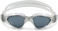 Aqua Sphere Kayenne Adult Swim Goggles - 180-Degree Distortion Free Vision, Ideal for Active Pool or Open Water Swimmers Sporting Goods > Outdoor Recreation > Boating & Water Sports > Swimming > Swim Goggles & Masks Aqua Sphere Transparent & Silver Smoke 