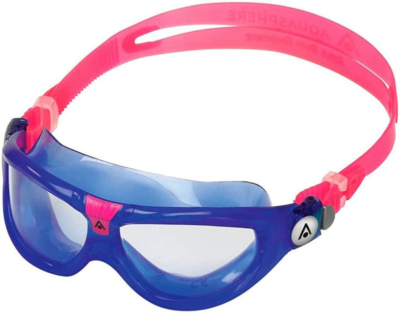 Aqua Sphere Seal Kid 2 Swim Goggle Sporting Goods > Outdoor Recreation > Boating & Water Sports > Swimming > Swim Goggles & Masks Aqua Sphere Blue/Pink One Size 