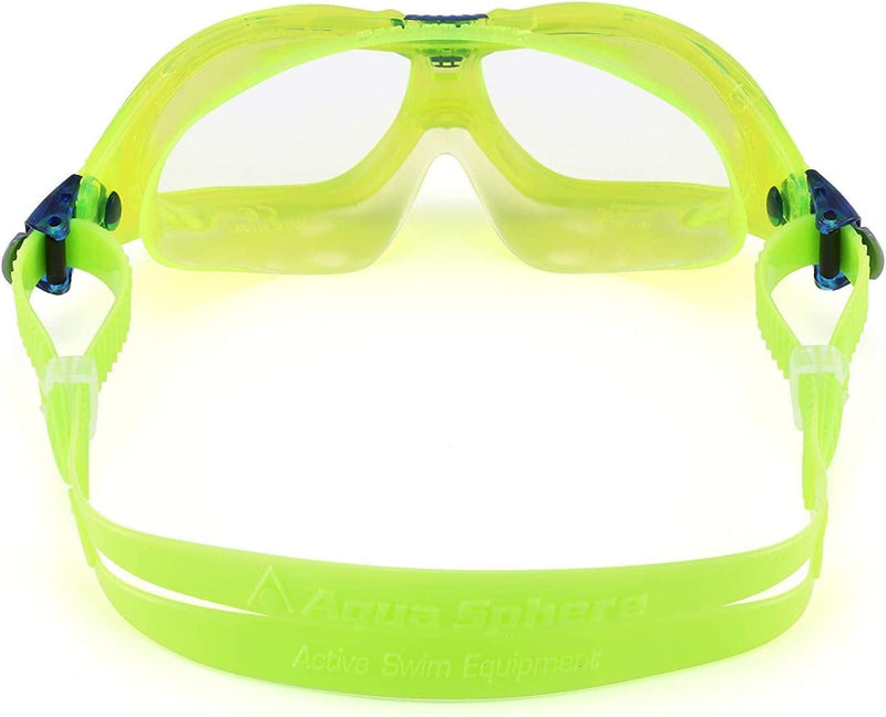 Aqua Sphere Seal Kid 2 Swim Goggle, Clear Lens / Lime New Version