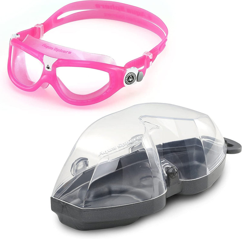 Aqua Sphere Seal Kid 2 Swim Goggle, Clear Lens/Pink Frame Sporting Goods > Outdoor Recreation > Boating & Water Sports > Swimming > Swim Goggles & Masks Aqua Sphere   