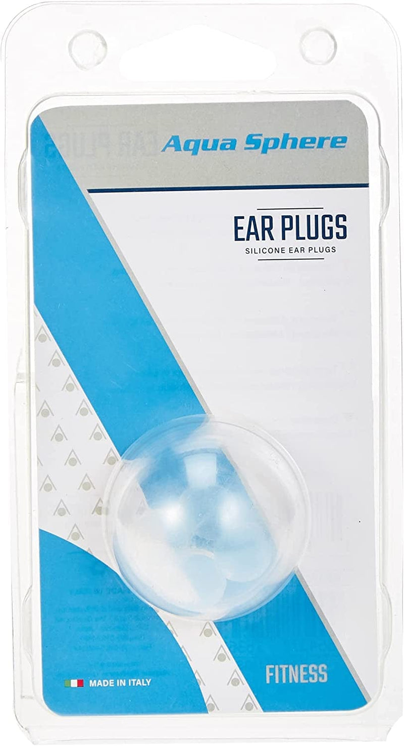 Aqua Sphere Unisex'S Silicone Ear Plugs, Clear, One Size Sporting Goods > Outdoor Recreation > Boating & Water Sports > Swimming Aqua Sphere   