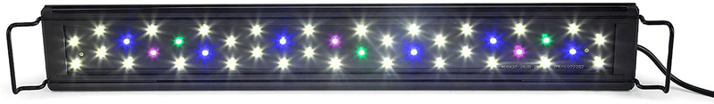 AQUANEAT LED Aquarium Light Full Spectrum Fish Tank Light 12" 20" 24" 30“ 36" 48" Multi-Color Fresh Water Light
