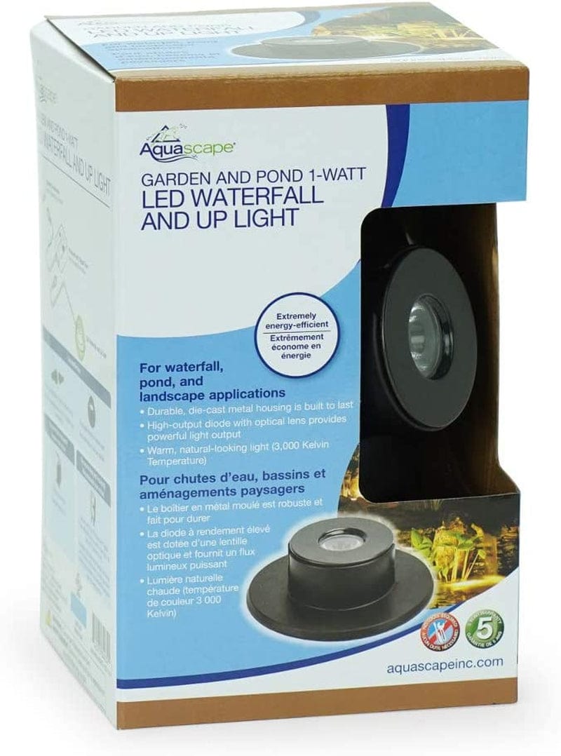 Aquascape 84032 1-Watt Submersible LED Pond and Waterfall up Light, Dark Bronze Home & Garden > Pool & Spa > Pool & Spa Accessories Aquascape   