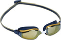 Aquasphere Fastlane Adult Unisex Swimming Goggles - Made in Italy - Patented Strap System, Adjustable Nose Bridge Sporting Goods > Outdoor Recreation > Boating & Water Sports > Swimming > Swim Goggles & Masks Aqua Sphere Navy Blue/Gold Gold 