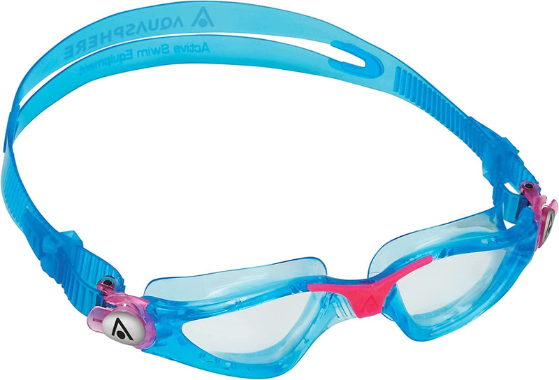 Aquasphere Kayenne Junior Kids Unisex Swimming Goggles, anti Scratch & Fog Lens, Leak Free, Comfortable Wide Clear Vision