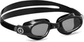 Aquasphere Mako Adult Unisex Swimming Goggles, 180-Degree Panoramic Vision, Leak Free, Premium Quality for Everyday Swimmers Sporting Goods > Outdoor Recreation > Boating & Water Sports > Swimming > Swim Goggles & Masks Aqua Sphere Black/Dark Lens  