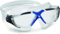 Aquasphere Vista Adult Unisex Swimming Goggles, Wide Distortion Free Vision, anti Fog & anti Scratch Lens Sporting Goods > Outdoor Recreation > Boating & Water Sports > Swimming > Swim Goggles & Masks Aqua Sphere Clear Lens / Blue  