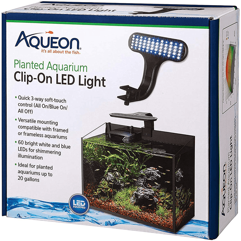 Aqueon Aquarium Clip-On LED Light Animals & Pet Supplies > Pet Supplies > Fish Supplies > Aquarium Lighting Aqueon Planted Aquarium  