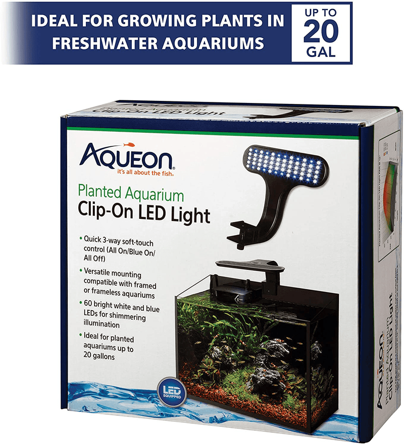 Aqueon Aquarium Clip-On LED Light Animals & Pet Supplies > Pet Supplies > Fish Supplies > Aquarium Lighting Aqueon   