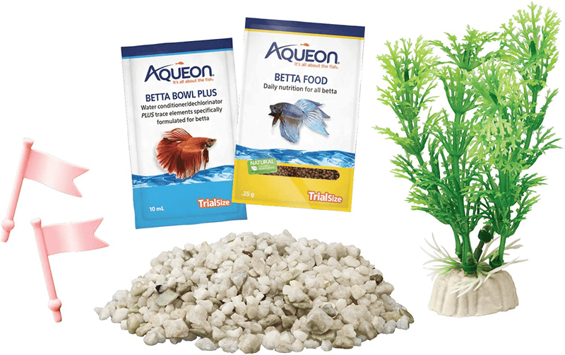 Aqueon Princess Castle Aquarium Kit 1/2 Gallon Animals & Pet Supplies > Pet Supplies > Fish Supplies > Aquariums Central Garden & Pet   