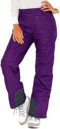 Arctix Women's Insulated Snow Pants Apparel & Accessories > Clothing > Outerwear > Snow Pants & Suits Arctix Moguls Print Purple Medium 