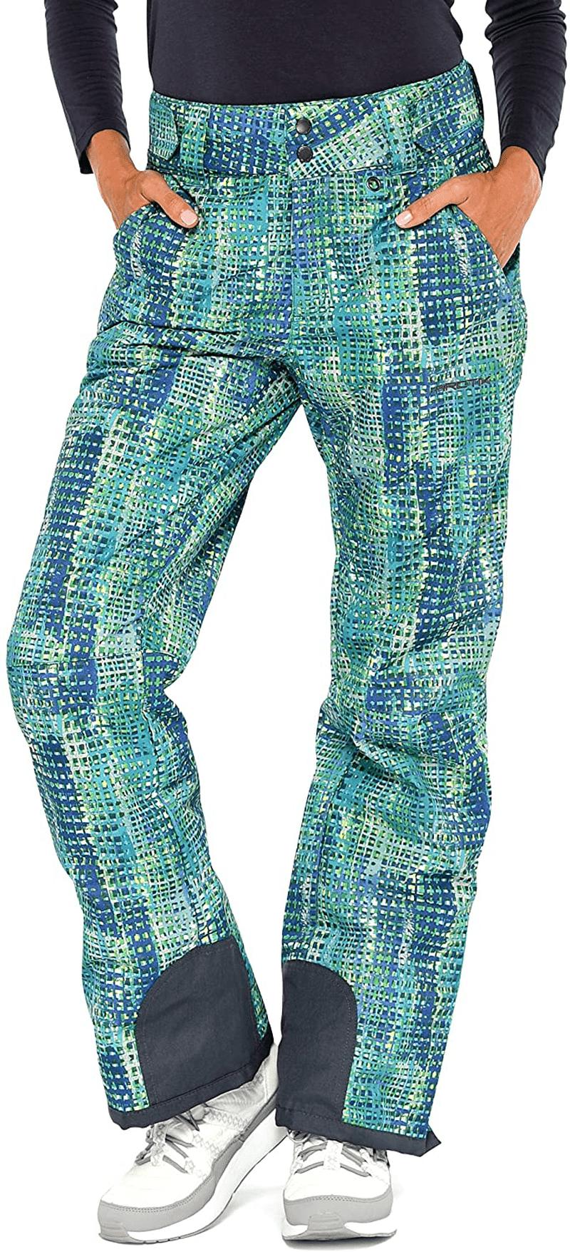 Arctix Women's Insulated Snow Pants Apparel & Accessories > Clothing > Outerwear > Snow Pants & Suits Arctix Windows Print Blue Small 