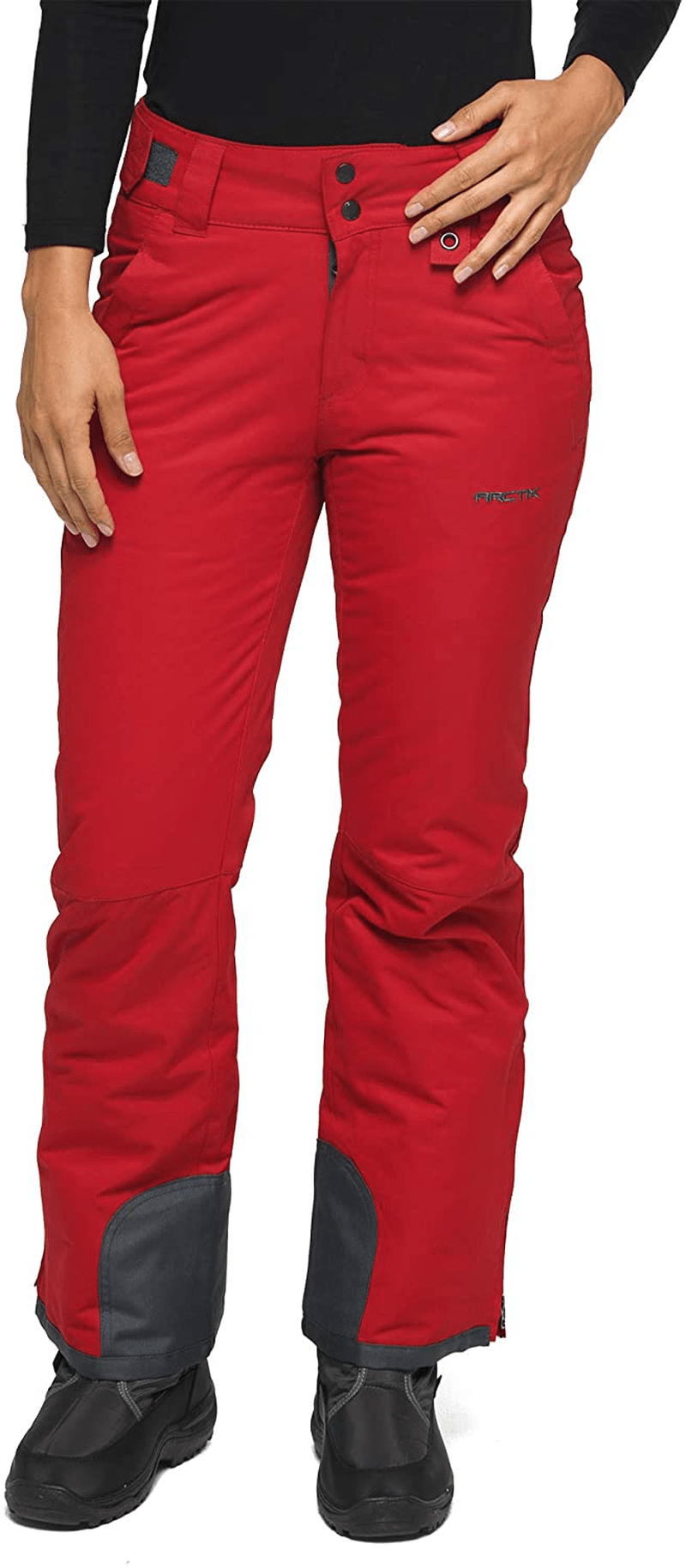 Arctix Women's Insulated Snow Pants Apparel & Accessories > Clothing > Outerwear > Snow Pants & Suits Arctix Vintage Red Medium Tall 