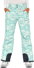 Arctix Women's Insulated Snow Pants Apparel & Accessories > Clothing > Outerwear > Snow Pants & Suits Arctix Summit Print Island Blue Large 