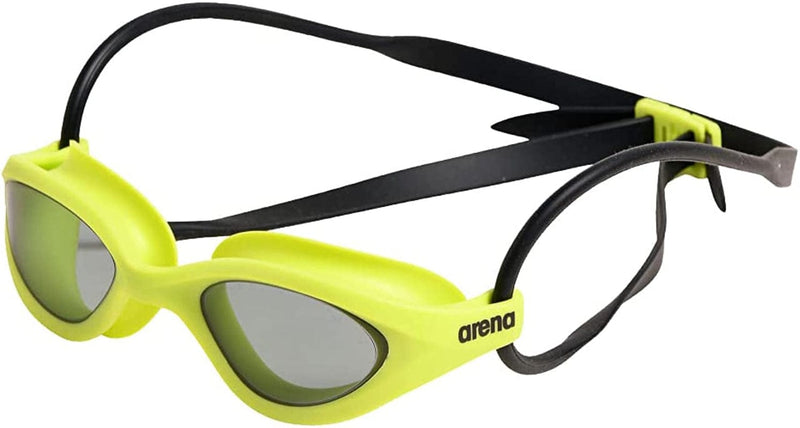 Arena 365 Swimming Goggles, anti Fog Lenses, Goggles for Swimming with Wide Lenses, UV Protection, Self Adjusting Nose Bridge Sporting Goods > Outdoor Recreation > Boating & Water Sports > Swimming > Swim Goggles & Masks Arena Lime (Smoke Lens)  