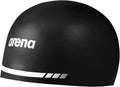Arena 3D Soft USA Unisex Racing Swim Cap for Women and Men, 100% Silicone, Wrinkle-Free, Adaptive Fit Sporting Goods > Outdoor Recreation > Boating & Water Sports > Swimming > Swim Caps Arena North America Black Extra Large 