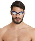 Arena Air-Speed Anti-Fog Swim Goggles for Men and Women Sporting Goods > Outdoor Recreation > Boating & Water Sports > Swimming > Swim Goggles & Masks Arena Silver Mirror / Blue Mirrored 
