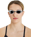Arena Air-Speed Anti-Fog Swim Goggles for Men and Women Sporting Goods > Outdoor Recreation > Boating & Water Sports > Swimming > Swim Goggles & Masks Arena Silver Mirror / White Mirrored 
