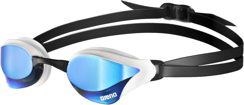 Arena Cobra Core Swim Goggles for Men and Women Sporting Goods > Outdoor Recreation > Boating & Water Sports > Swimming > Swim Goggles & Masks Arena Blue / White Swipe Anti-Fog Mirror (NEW) 