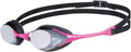 Arena Cobra Mirror and Non-Mirror Swim Goggles for Men and Women Sporting Goods > Outdoor Recreation > Boating & Water Sports > Swimming > Swim Goggles & Masks arena Silver / Pink Non-mirrored 