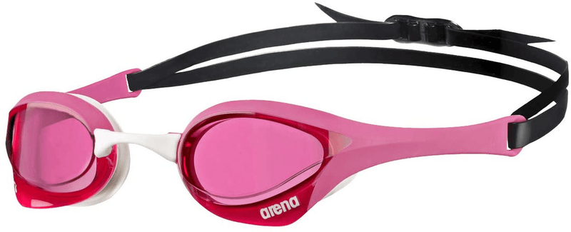 Arena Cobra Ultra Racing Swim Goggles for Men and Women Sporting Goods > Outdoor Recreation > Boating & Water Sports > Swimming > Swim Goggles & Masks Arena Pink / Pink / White Swipe Anti-fog Non-mirror (New) 