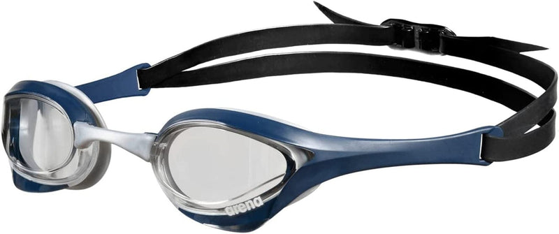 Arena Cobra Ultra Swipe Racing Swim Goggles for Men and Women, Mirror/Non-Mirror Lens, Anti-Fog, UV Protection, Dual Strap Sporting Goods > Outdoor Recreation > Boating & Water Sports > Swimming > Swim Goggles & Masks arena Clear / Shark / Grey Swipe Non-mirrored 