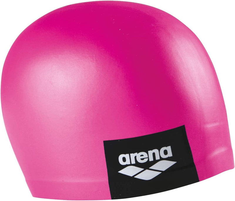 Arena Logo Moulded Swim Cap Sporting Goods > Outdoor Recreation > Boating & Water Sports > Swimming > Swim Caps arena Pink  