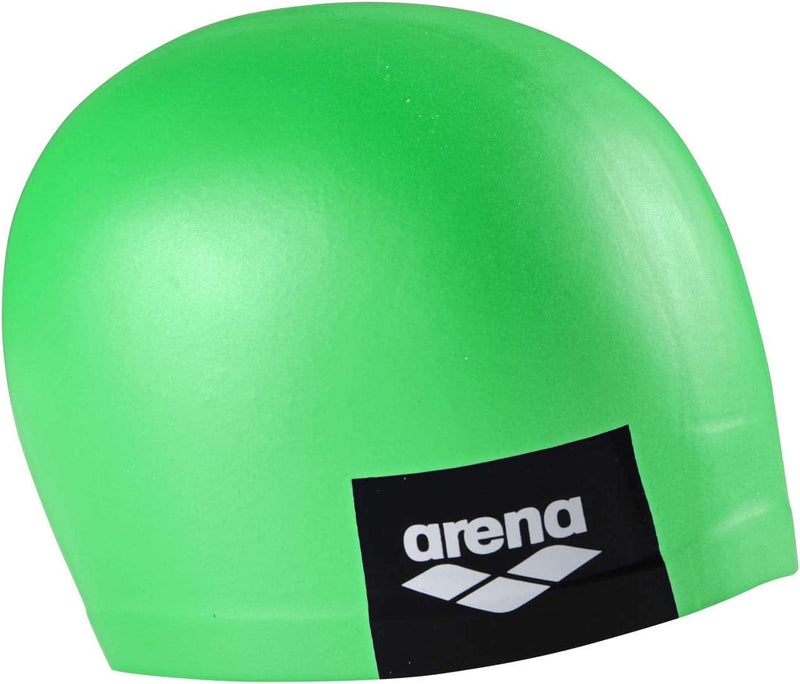 Arena Logo Moulded Swim Cap Sporting Goods > Outdoor Recreation > Boating & Water Sports > Swimming > Swim Caps arena Pea Green  