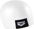 Arena Logo Moulded Swim Cap Sporting Goods > Outdoor Recreation > Boating & Water Sports > Swimming > Swim Caps arena White  