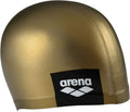 Arena Logo Moulded Swim Cap Sporting Goods > Outdoor Recreation > Boating & Water Sports > Swimming > Swim Caps arena Gold  