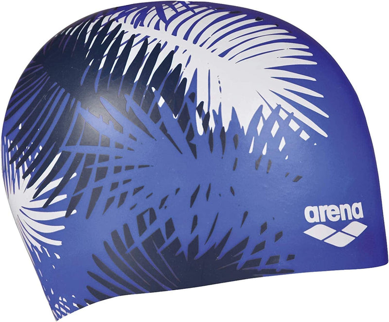 Arena Sirene Silicone Long Hair Swim Cap for Women Sporting Goods > Outdoor Recreation > Boating & Water Sports > Swimming > Swim Caps arena Palm Blue  