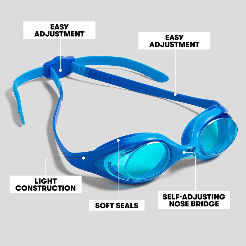 Arena Spider Youth, Child, and Adult Swim Goggles Sporting Goods > Outdoor Recreation > Boating & Water Sports > Swimming > Swim Goggles & Masks Arena North America   