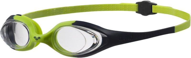 Arena Spider Youth, Child, and Adult Swim Goggles Sporting Goods > Outdoor Recreation > Boating & Water Sports > Swimming > Swim Goggles & Masks Arena North America Navy / Clear / Citronella Youth Non-mirrored 