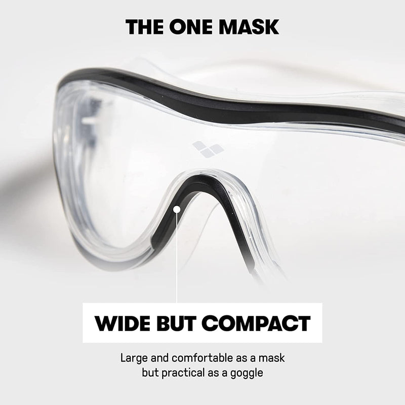 Arena the One Mask Swim Goggles for Men and Women Sporting Goods > Outdoor Recreation > Boating & Water Sports > Swimming > Swim Goggles & Masks arena   