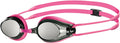 Arena Tracks Youth and Adult Swim Goggles Sporting Goods > Outdoor Recreation > Boating & Water Sports > Swimming > Swim Goggles & Masks Arena Fuchsia / Smoke / Fuchsia Adult Mirrored 