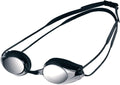 Arena Tracks Youth and Adult Swim Goggles Sporting Goods > Outdoor Recreation > Boating & Water Sports > Swimming > Swim Goggles & Masks Arena Black / Smoke Silver / Black Adult Mirrored 