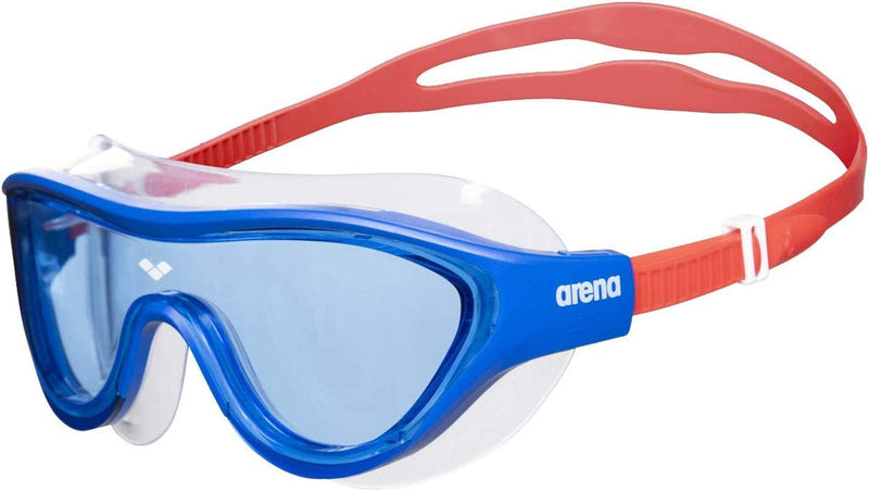 Arena Unisex-Youth the One Mask Jr Goggles Sporting Goods > Outdoor Recreation > Boating & Water Sports > Swimming > Swim Goggles & Masks arena Blue/Red One Size 