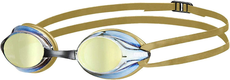 Arena versus Mirror Anti-Fog Swim Goggles for Men and Women Sporting Goods > Outdoor Recreation > Boating & Water Sports > Swimming > Swim Goggles & Masks arena Red Copper / Gold  