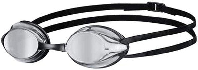 Arena versus Mirror Anti-Fog Swim Goggles for Men and Women Sporting Goods > Outdoor Recreation > Boating & Water Sports > Swimming > Swim Goggles & Masks arena Silver / Black  