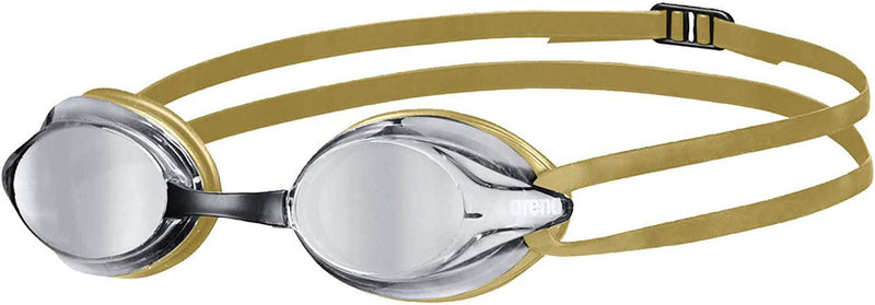 Arena versus Mirror Anti-Fog Swim Goggles for Men and Women Sporting Goods > Outdoor Recreation > Boating & Water Sports > Swimming > Swim Goggles & Masks arena Silver / Gold  