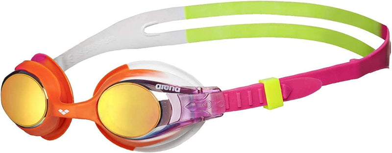 Arena X-Lite Kids Swim Goggles for Boys and Girls Sporting Goods > Outdoor Recreation > Boating & Water Sports > Swimming > Swim Goggles & Masks Arena Fuchsia / Pink / Orange Mirrored 