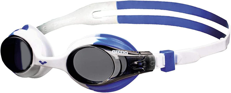 Arena X-Lite Kids Swim Goggles for Boys and Girls Sporting Goods > Outdoor Recreation > Boating & Water Sports > Swimming > Swim Goggles & Masks Arena Blue White / Smoke Non-mirror 